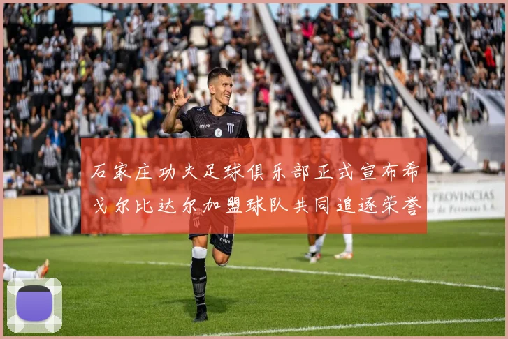 石家庄功夫足球俱乐部正式宣布希戈尔比达尔加盟球队共同追逐荣誉